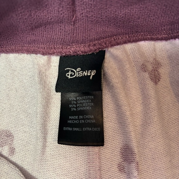 Disney Minnie Mouse Pajama Joggers Purple Size XS - Picture 6 of 6